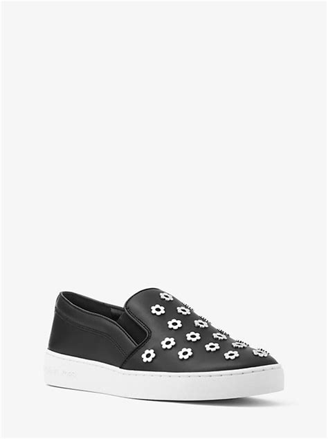 Keaton Studded Leather Slip